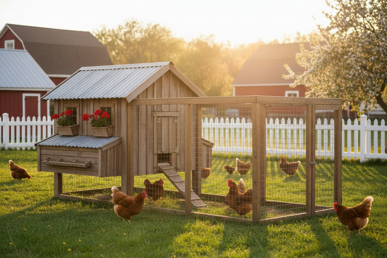Poultry Coops and Pens