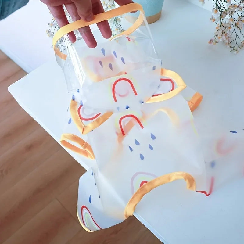 Dog Raincoat Waterproof Dogs Apparel Apparels Small Clothing Pieces Hooded For Supplies Products Pet Clothes Accessories