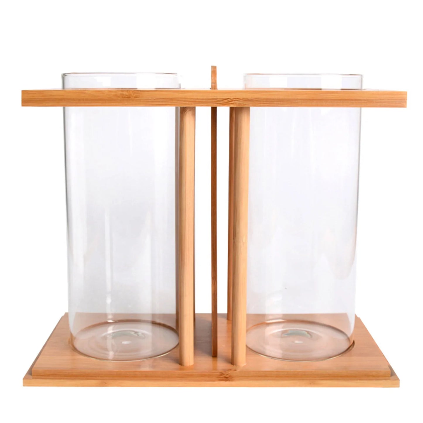 25.5*13cm Small Betta Desktop Dual Glass Fish Tank Clear Micro Landscape Fish Tank Mini Table Aquarium Betta Fish Bowl