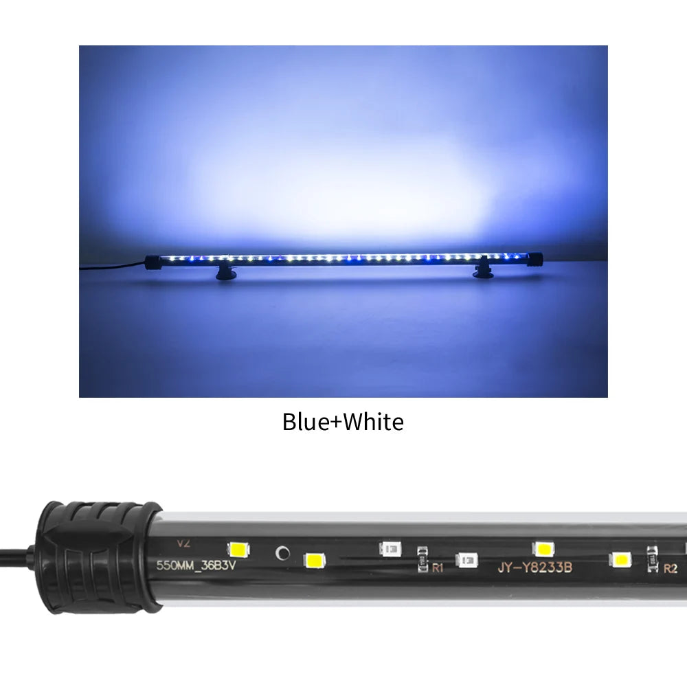 USB Aquarium Light LED Plant Grow Lamp 18-58CM Aquariums Decor Lighting Waterproof Fish Tank Light