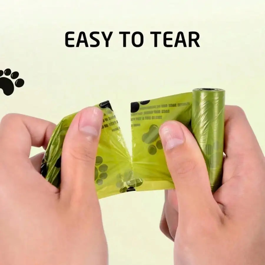 Dog Poop Bags 10 Rolls 150 Counts Cute Animal Print Leak Proof Thick Waste Bags Durable Tear Resistant Portable Pet Poop Bags for Small Dogs Cats Outdoor Walking Travel Pet Care Supplies