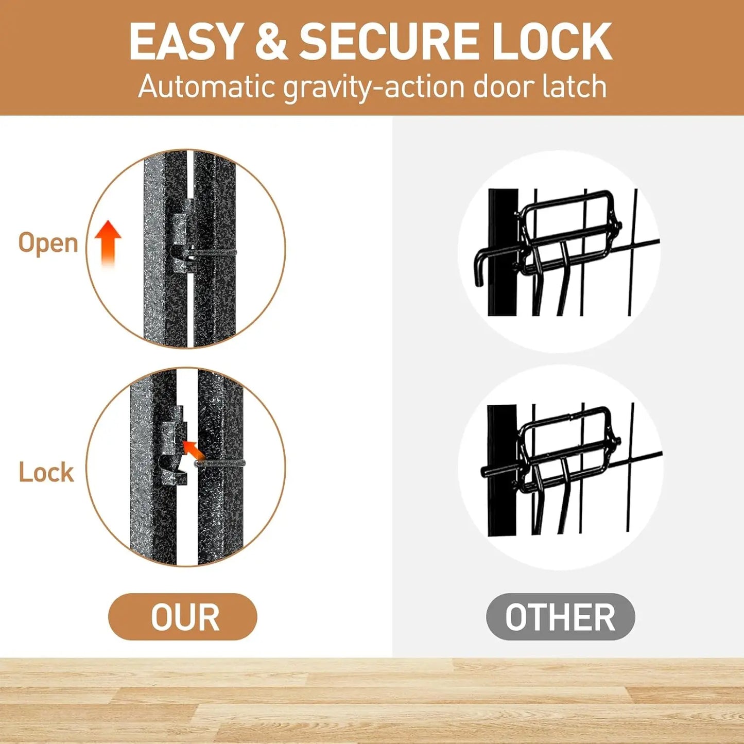 Metal Dog Playpen, 40 Inch Height 16 Panels, Large Dog Fence for Large/Medium/Small Dogs Indoor & Outdoor Bliss,, Customized