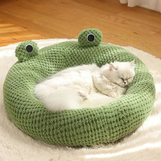 Dog Supplies Pet Furniture And Beds Dog Bed And Breathable Plush Cute Pet Bed, Open Design Warm Pet Nest, Suitable For Cats And