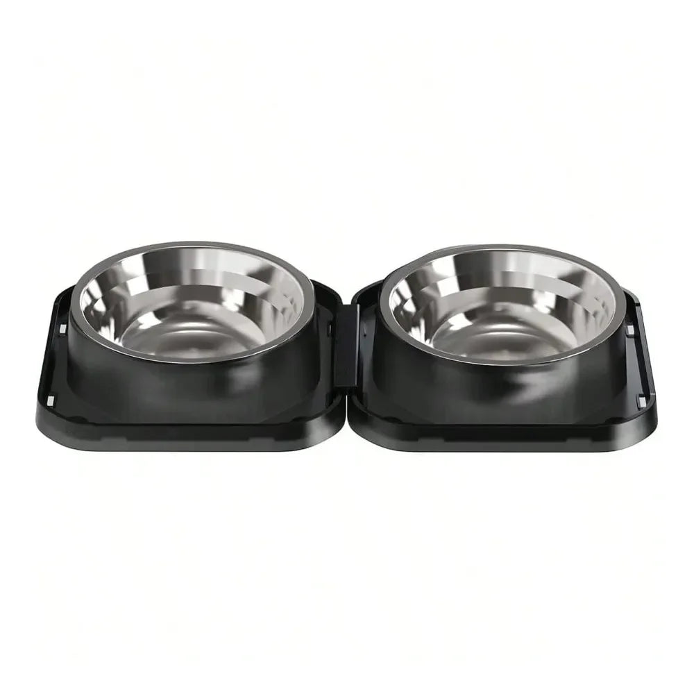 Dog Supplies Dogs Accessories Steel Dog Bowls Spill Proof Basic Dogs Bowls For Small Dogs Cats 2 Cup Dog Food And Water Bowl Non