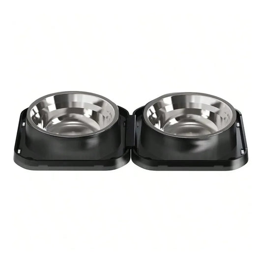 Dog Supplies Dogs Accessories Steel Dog Bowls Spill Proof Basic Dogs Bowls For Small Dogs Cats 2 Cup Dog Food And Water Bowl Non