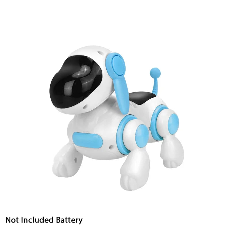 Smart Interactive Robotic Dog Toy, Simulated Walking with Light Sound Music, Crawling Interactive Toy for