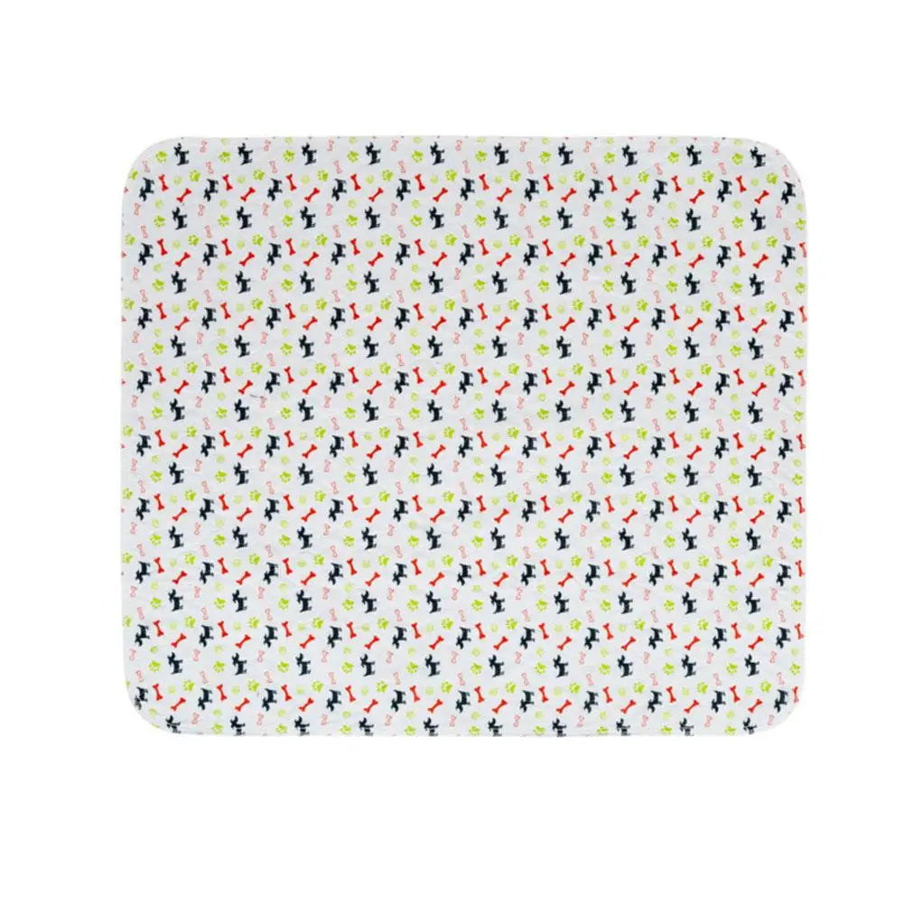 Reusable Dog Pee Pad Blanket Absorbent Diaper Washable Puppy Training Pad Pet Bed Urine Mat for Pet Car Seat Cover Pet Bed