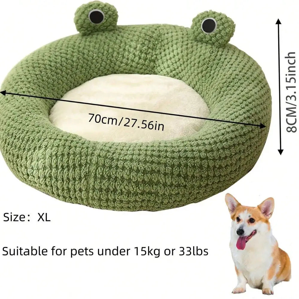 Dog Supplies Pet Furniture And Beds Dog Bed And Breathable Plush Cute Pet Bed, Open Design Warm Pet Nest, Suitable For Cats And