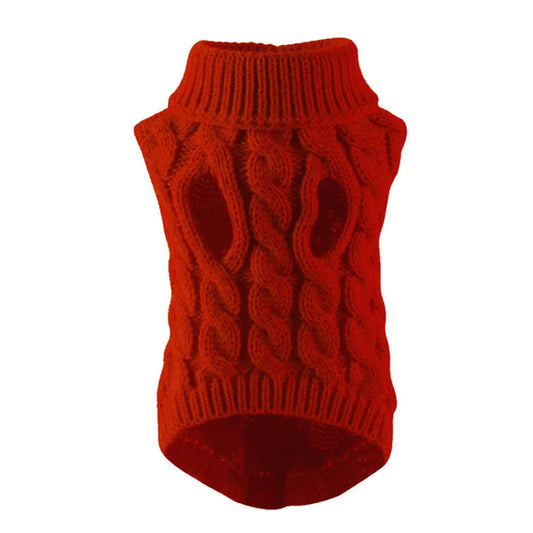 Classic Solid Chihuahua Puppy Dog Sweater for Small Dogs Winter Warm Pet Clothes Yorkshire Schnauzer Pullovers disfraz de perro