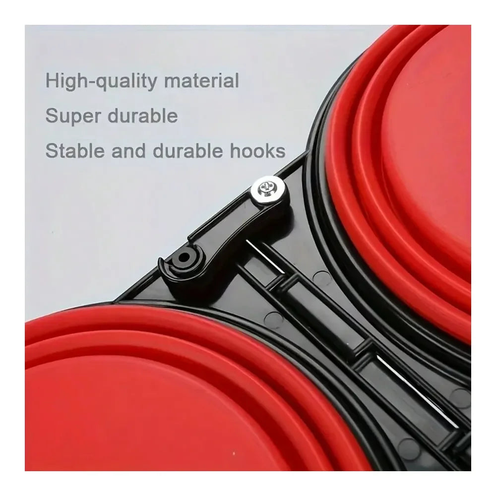 Dog Supplies Dogs Accessories 10Piece Lightweight Foldable Dual Pet Bowl System A MustHave 2In1 Hanging Foldable Dog Food And Wa