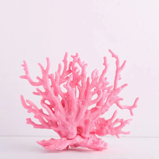Fish Tank Aquascape Simulation Coral Water Plant Resin Fake Coral Aquarium Decorations Marine Hard Dead Coral Ornaments Undersea