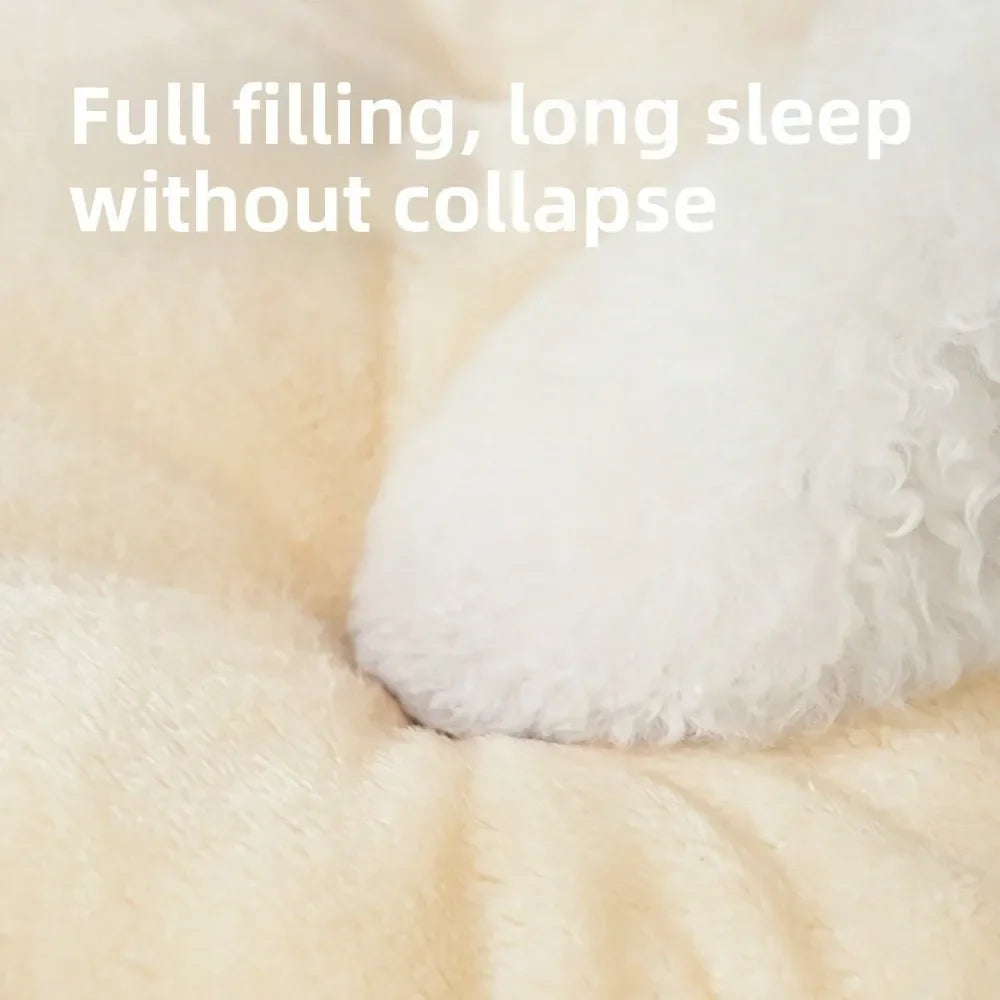 Dog Supplies Pet Furniture And Beds Dog Bed Pet Bed, Plush Thickened Dog Bed, ChResistant Nest For Small Medium Large Dogs, Soft