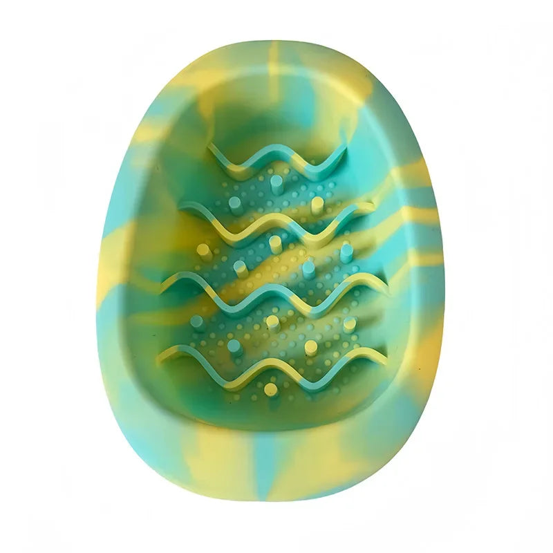 Anti Overturning Slow Eating Silicone Bowl for Cats and Dogs Universal Pet Bowl Anti Slip Small Medium Sized Dogs Anti Choking