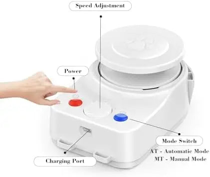 Interactive Cat Toy for Indoor Cats – Automatic Moving & Enrichment Toy for Indoor Cats/Kitten, Auto/Manual Control Cat